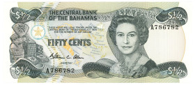 Bahamas 50 Cents 1974 (1984) (ND)

P# 42a, N# 213532; # A 786782; UNC