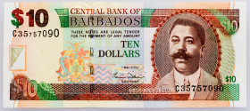 Barbados 10 Dollars 2007

P# 68a, N# 275507; # C35757090; AUNC