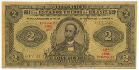 Brazil 2000 Reis 1923 (ND)

P# 17, N# 324346; # 46A 017313; F