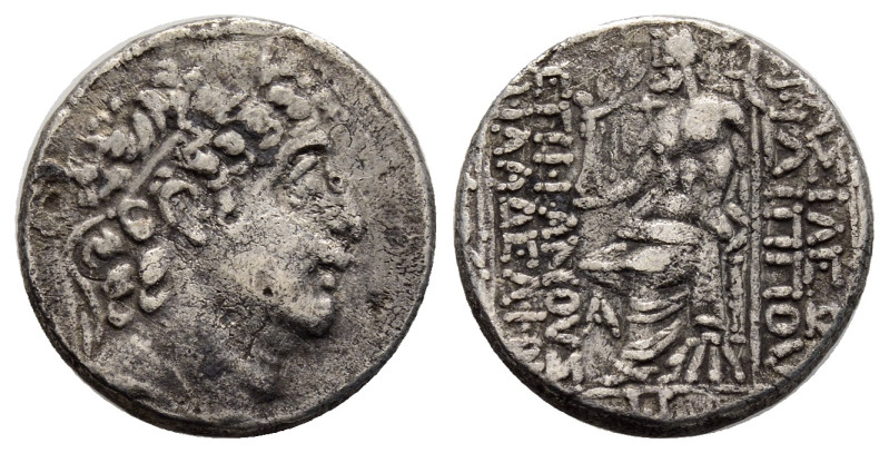 SELEUKID KINGDOM. Philip I Philadelphos, circa 94-75 BC. AR Tetradrachm (13,44 g...