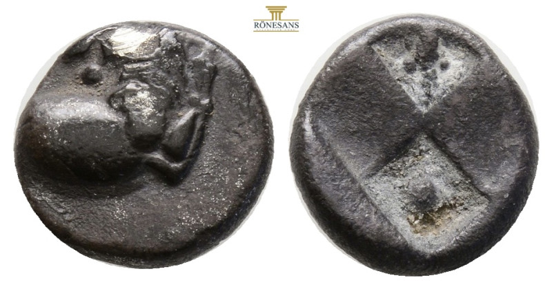 THRACE. Chersonesos, circa 386-320 BC. AR Hemidrachm (2,21 g; 12,7 mm) 
Obv. For...