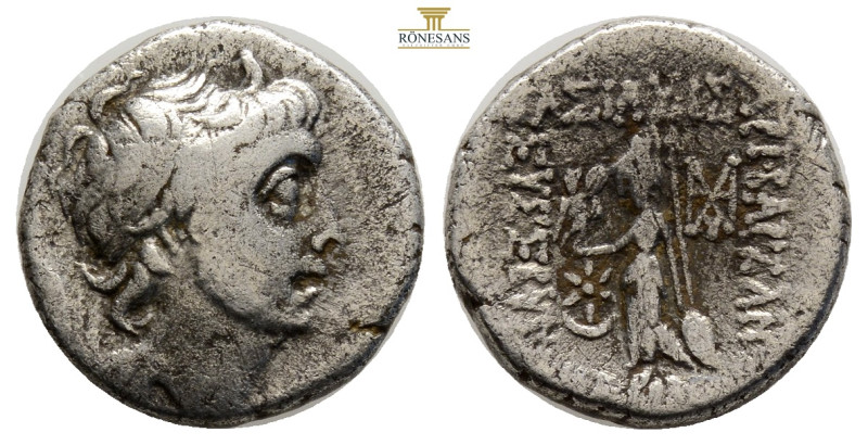 KINGS OF CAPPADOCIA. Ariobarzanes III Eusebes Philoromaios, 52-42 BC. AR Drachm ...