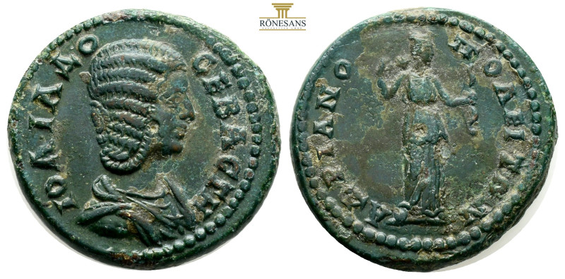 THRACE. Hadrianopolis. Julia Domna, 193-217 AD. AE (10 g; 26,1 mm) 
Obv. IOΛIA Δ...