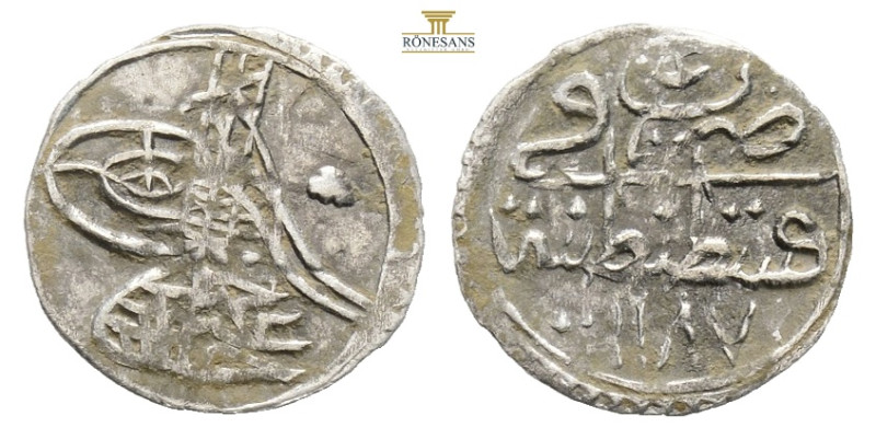 OTTOMAN EMPIRE. AR Akçe (0,39 g; 15,4 mm) Very fine