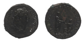 Roman Imperial Coins
Hadrian (117-138 AD) - Sestertius 134-138 AD - Mint: Rome - Obverse: Laureate and draped bust right - Reverse: Hadrian, on left ...