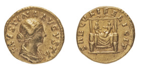 Roman Imperial Coins
Faustina II, daughter of Antoninus Pius and wife of Marcus Aurelius (died 176 AD) - Aureus circa 161-164 AD - Mint: Rome - Obver...