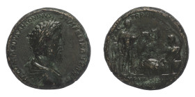 Roman Imperial Coins
Commodus (177-192 AD) - Medallion 186-187 AD - Mint: Rome - Obverse: Laureate, draped and cuirassed bust right - Reverse: Shephe...