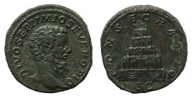 Roman Imperial Coins
Divus Septimius Severus (died 211 AD) - Sestertius 211 AD, struck under Caracalla and Geta - Mint: Rome - Obverse: Bare head rig...
