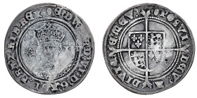 British Coins
Edward VI (1547-1553) - Shilling, third period, fine issue, mintmark Tun (1551-1553) - Mint: Tower Mint - Obverse: Crowned facing bust;...