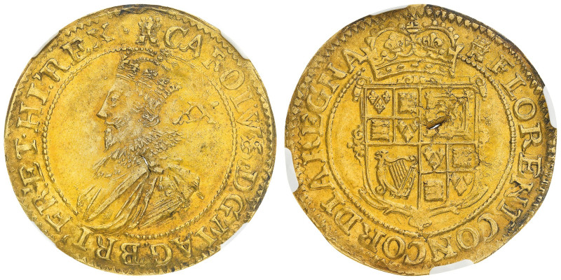 British Coins
Charles I (1624-1649) - Gold Unite of 20 Shillings, group B, mint...