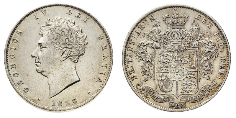 British Coins
George IV (1820-1830) - Half Crown 1826 - Mint: London - Obverse:...