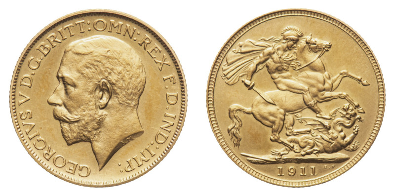 British Coins
George V (1910-1936) - Gold Proof Sovereign 1911 NGC PF 64 - Mint...