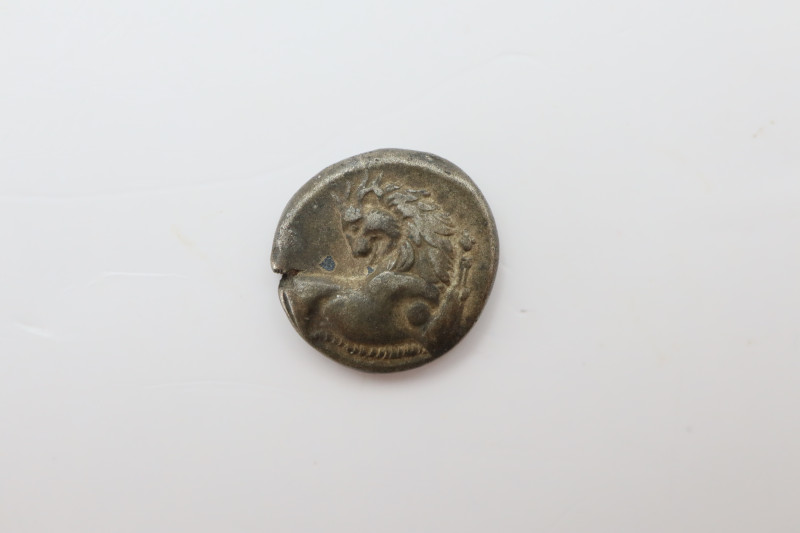 THRACE. Chersonesos. Hemidrachm (Circa 386-338 BC).
Obv: Forepart of lion right,...