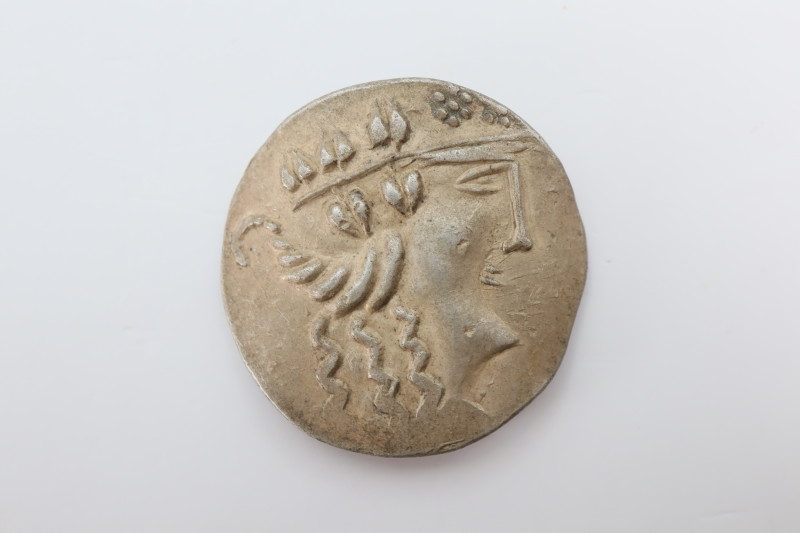 EASTERN EUROPE, Imitations of Thasos. 1st century BC. AR Tetradrachm. Mint in th...