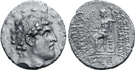 Seleukid Empire, Alexander I Balas AR Tetradrachm. Antioch on the Orontes, dated SE 165 - 148/7 BC