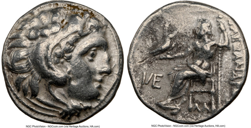 MACEDONIAN KINGDOM. Alexander III the Great (336-323 BC). AR drachm (17mm, 11h)....