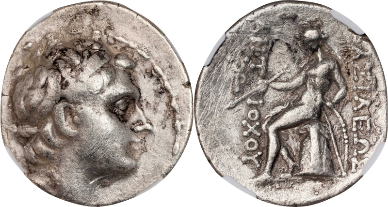 SYRIA. Seleukid Kingdom. Antiochus III (the Great), 223-187 B.C. AR Tetradrachm,...