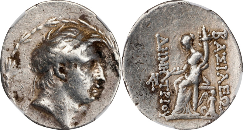 SYRIA. Seleukid Kingdom. Demetrios I Soter, 162-150 B.C. AR Tetradrachm, Antioch...