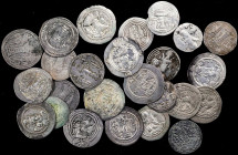 MIXED LOTS. Sassanian Empire & Tabaristan. Group of Drachms (25 Pieces), ca. 6th to 9th Centuries. Average Grade: VERY FINE.

A nice mixture of Sass...