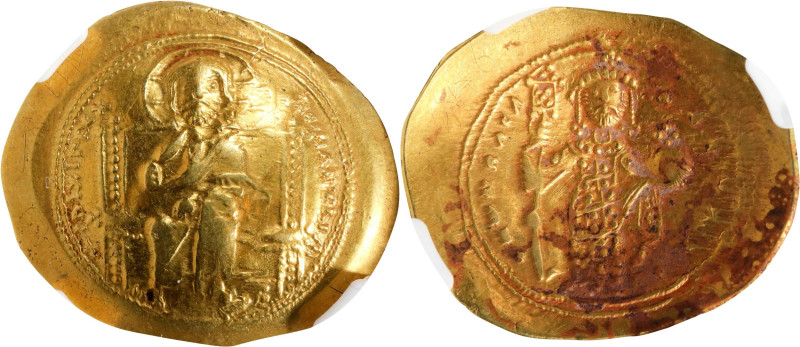 CONSTANTINE X, 1059-1067. AV Histamenon Nomisma (4.33 gms), Constantinople Mint....