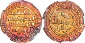 ISLAMIC KINGDOMS. Sulayhid. Dinar, AH [4]96 (1102/03). Aden (as "Adan") Mint. 'Arwa bint Ahmad, Queen. NGC MS-63.

A-1077. An appealing Dinar, with ...