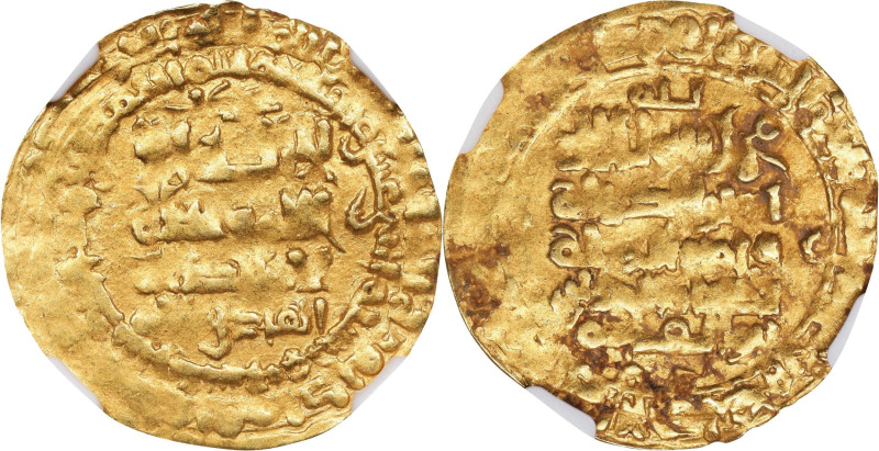 ISLAMIC KINGDOMS. Ghaznavid. Dinar, AH 412 (1021/22). Nishapur Mint. Mahmud. NGC...