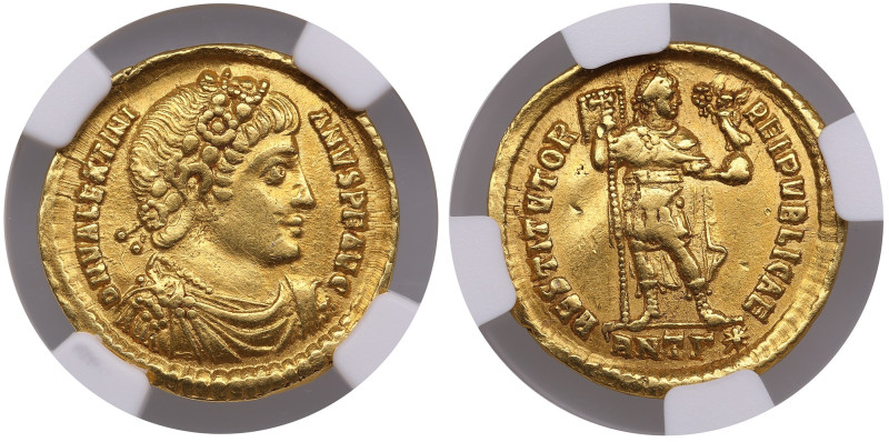 Western Roman Empire (Antioch mint) AV Solidus AD 364-367 – Valentinian I (AD 36...