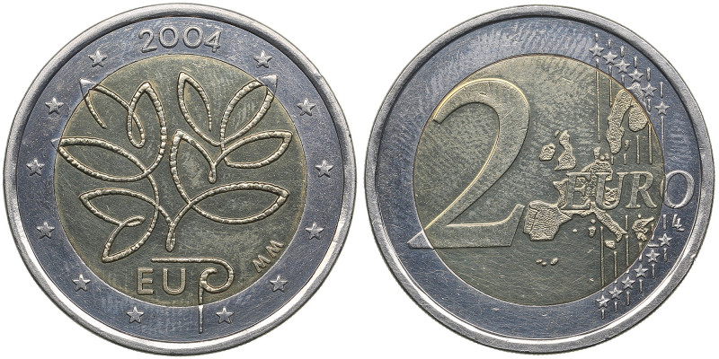 Finland 2 Euro 2004 - Enlargement of the European Union
8.38g. From circulation....