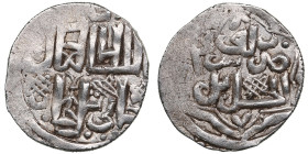 Juchid, Golden Horde (Sarai al-Jadida) AR Dirham AH 748 (1347-48) – Jani Beg Khan (AH 742-758 / 1341-1357 AD)
1.54g. 17mm. AU/AU.Album 2027.