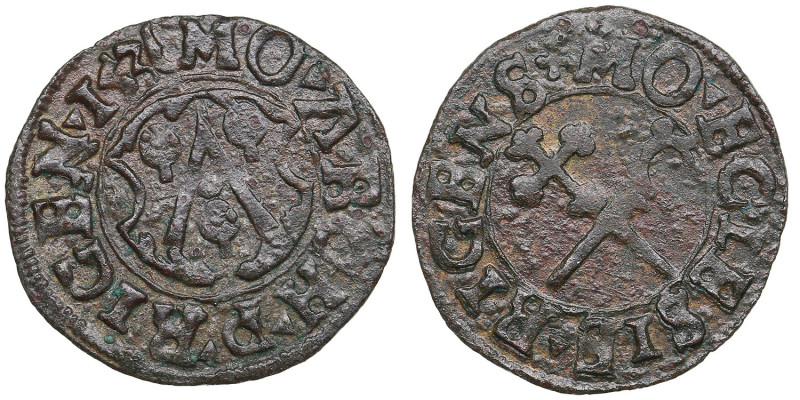 Riga, Kokenhusen (Archbishopric of Riga) AR Schilling 1536?- Thomas Schöning (15...