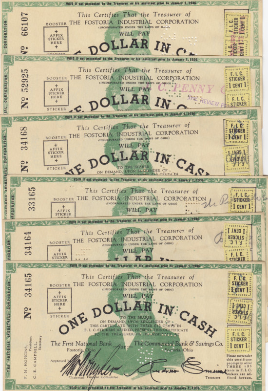 USA 1 Dollar In Cash 1936 - Script (12)
VF.