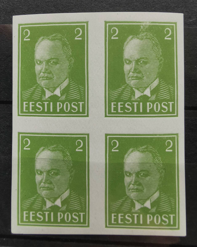 Estonia proof stamps 2 senti K.Päts
Estonia proof stamps 50 senti K.Päts
MNH. So...