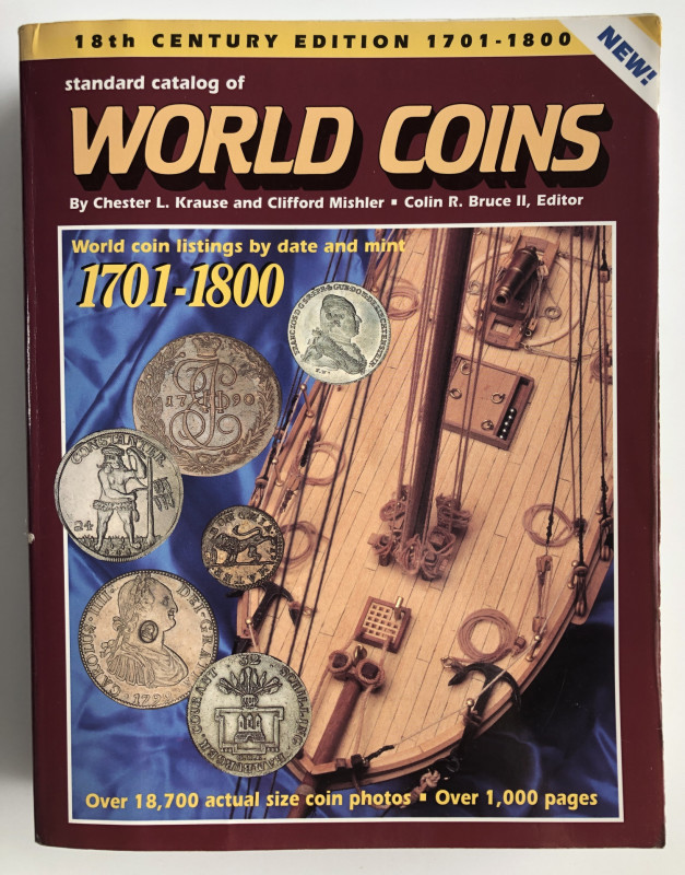 Standard Catalog of World Coins - 18th century edition 1701-1800, 1993
Chester L...