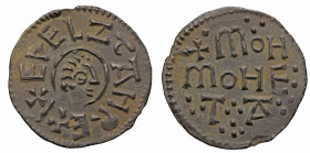 Aethelstan I (825-845), King of East Anglia, silver Penny, moneyer Monna, head right within linear circle, legend and outer border surrounding, I+EPEL...