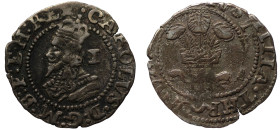 Charles I (1625-49), silver Penny, Bristol Mint (1643-45), crowned bust left, value I behind, legend and beaded borders surrounding, initial mark pell...