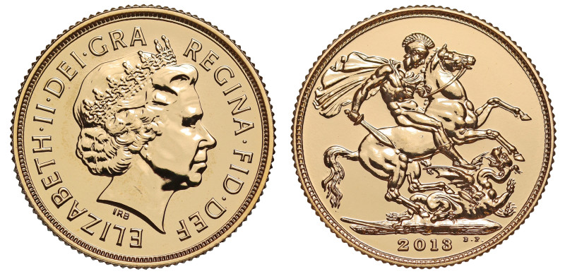 g Elizabeth II (1952-2022), Sovereign, 2013, Struck on the Day, 60th Anniversary...