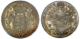 Hungary, Joseph II, Thaler, 1783B, IOS•II•D•G•R•IMP•S•A•– G•H•B•REX•A•A•D•B•&•L, angels holding crown above shield, rev. S•MARIA MATER DEI – PATRONA H...