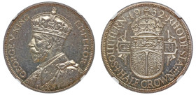 Southern Rhodesia, George V (1910-36), silver proof Halfcrown, 1932, crowned bust of George V left, legend surrounding both sides, GEORGE V KING EMPER...