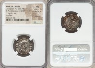 Diocletian (AD 284-305). BI antoninianus (22mm, 3.31 gm, 7h). NGC MS 5/5 - 3/5, Silvering, brushed. Rome, 3rd officina. IMP DIOCLETIANVS AVG, radiate,...