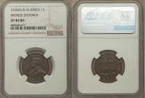 British Colony. George V bronze Specimen Pattern Shilling 1936-KN SP40 Brown NGC, Kings Norton mint, KM-Pn7. The Engelen Collection of World Coinage

...