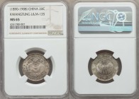 Kwangtung. Kuang-hsü 20 Cents ND (1890-1908) MS65 NGC, KM-Y201, L&M-135.

HID09801242017