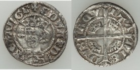 Aquitaine. Edward III (1325-1377) 3-Piece Lot of Uncertified Minors, 1) Sterling ND - About XF (porosity, wavy flan), Elias-56 d/i, W&F-56 10/d. 19mm....