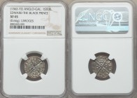 Anglo-Gallic. Edward the Black Prince (1362-1372) Sterling ND XF45 NGC, Limoges mint, Second Issue, W&F-Unl. (cf. 212 4/e or 18/e). 18mm. 0.66gm. 

HI...