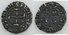 Anglo-Gallic. Henry IV-VI Denier ND XF (light corrosion), Elias-Unl., W&F-289C 1/a (R5; this coin). 19mm. 0.75gm. 

HID09801242017