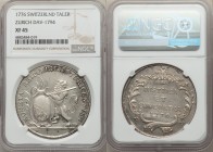Zurich. Canton Taler 1776 XF45 NGC, KM163, Dav-1794. The Engelen Collection of World Coinage

HID09801242017