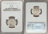 Republic Bolivar 1911 AU58 NGC, KM-Y22. Lustrous white example of this coin with above average look for an AU.

HID09801242017
