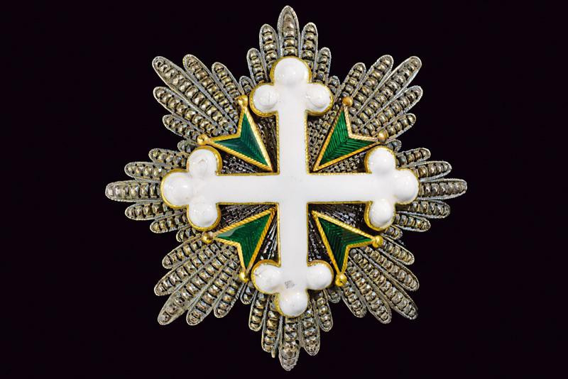 dating: 19th Century provenance: Sardinian Kingdom, Plaque of the Grand Cross of...