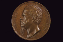 Victor Emmanuel (1861 - 1878) medal in bronze
