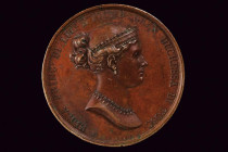 Elisa Bonaparte Princess of Lucca and Piombino, Grand Duchess of Tuscany bronze medal