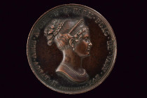Maria Luigia, Duchess of Parma (1815-1847) bronze medal
